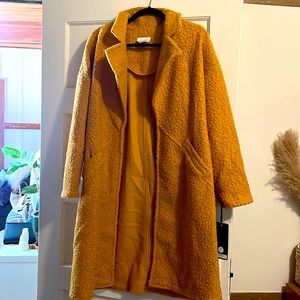 NWT - Artex Fashions - Lightweight Jacket - Color: Golden Yellow - Size: Small